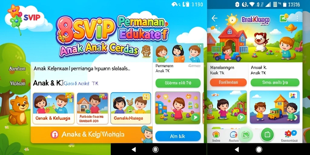 Antarmuka interaktif dan permainan edukatif 8SVIP