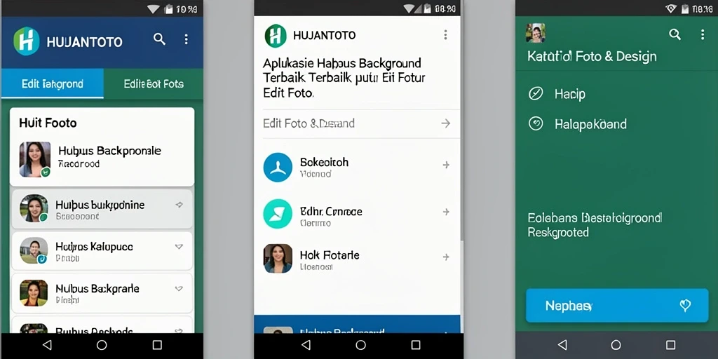 Antarmuka HUJANTOTO yang menampilkan fitur Hapus Background.