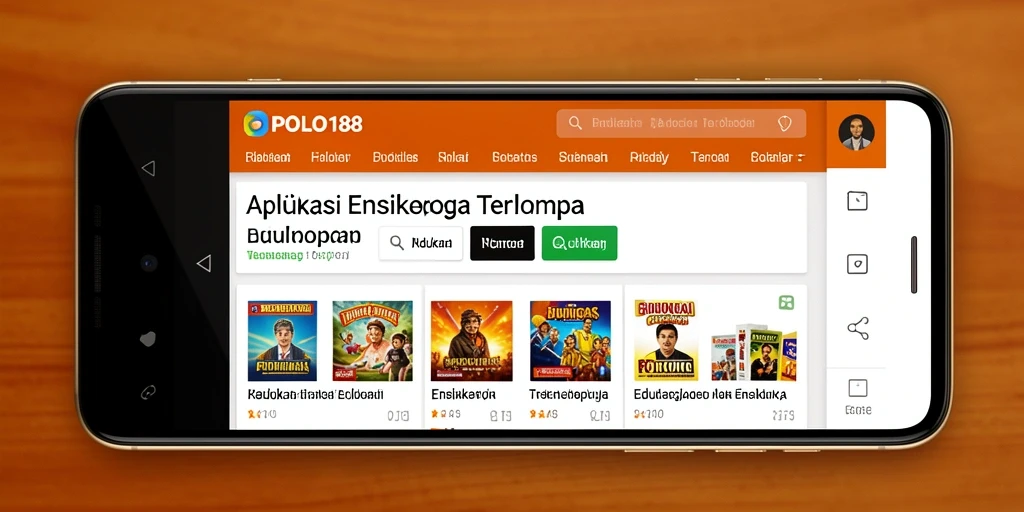 Antarmuka aplikasi POLO188 yang informatif dan interaktif.