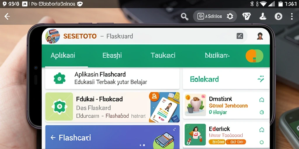 Antarmuka SESETOTO yang sederhana dan fungsional untuk belajar.